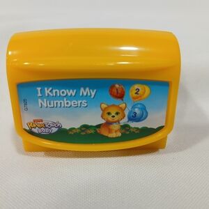 Mattel Yellow "I Know My Numbers" Learning Toy Insert